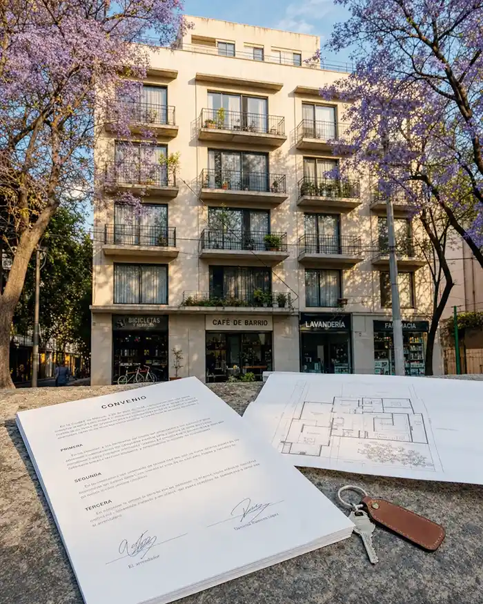 Convenio de mediación inmobiliaria en CDMX